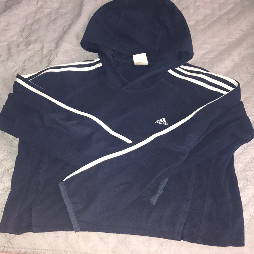 Adidas cropped hoodie